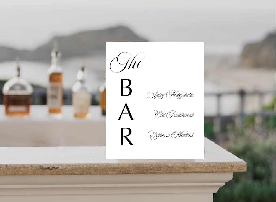 Bar Sign | Beverly Collection