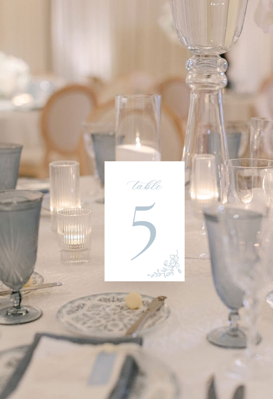 Table Numbers | Beverly Collection