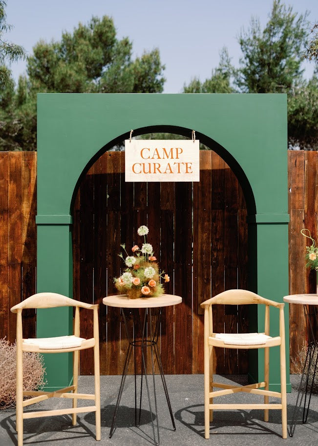 Custom Archway and Photo Backdrop for Special Events