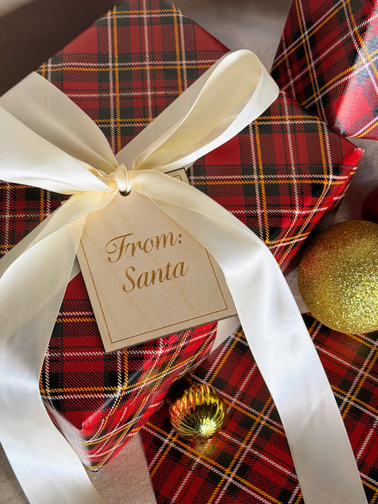 5 Pack | From Santa Gift Tag | Holiday Shop