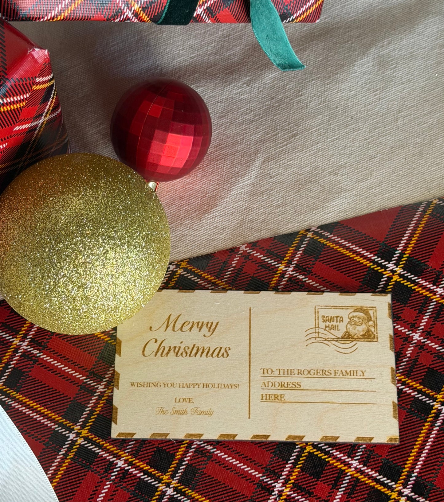 Santa Mail Tag | Holiday Shop