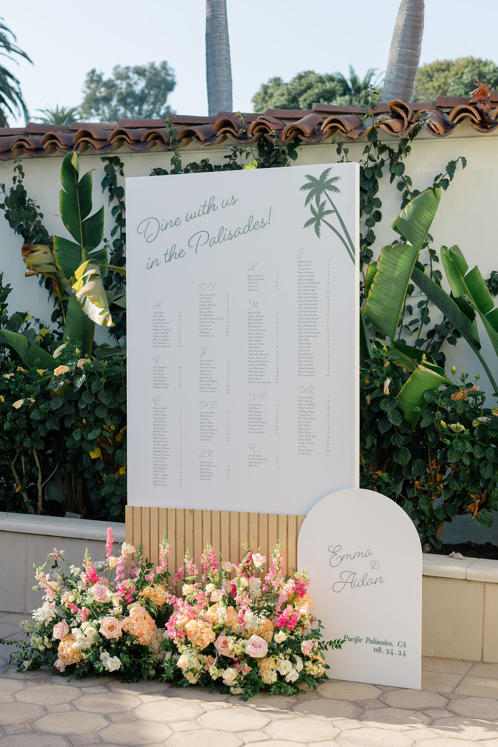 Custom Seating Charts for Weddings and Special Events