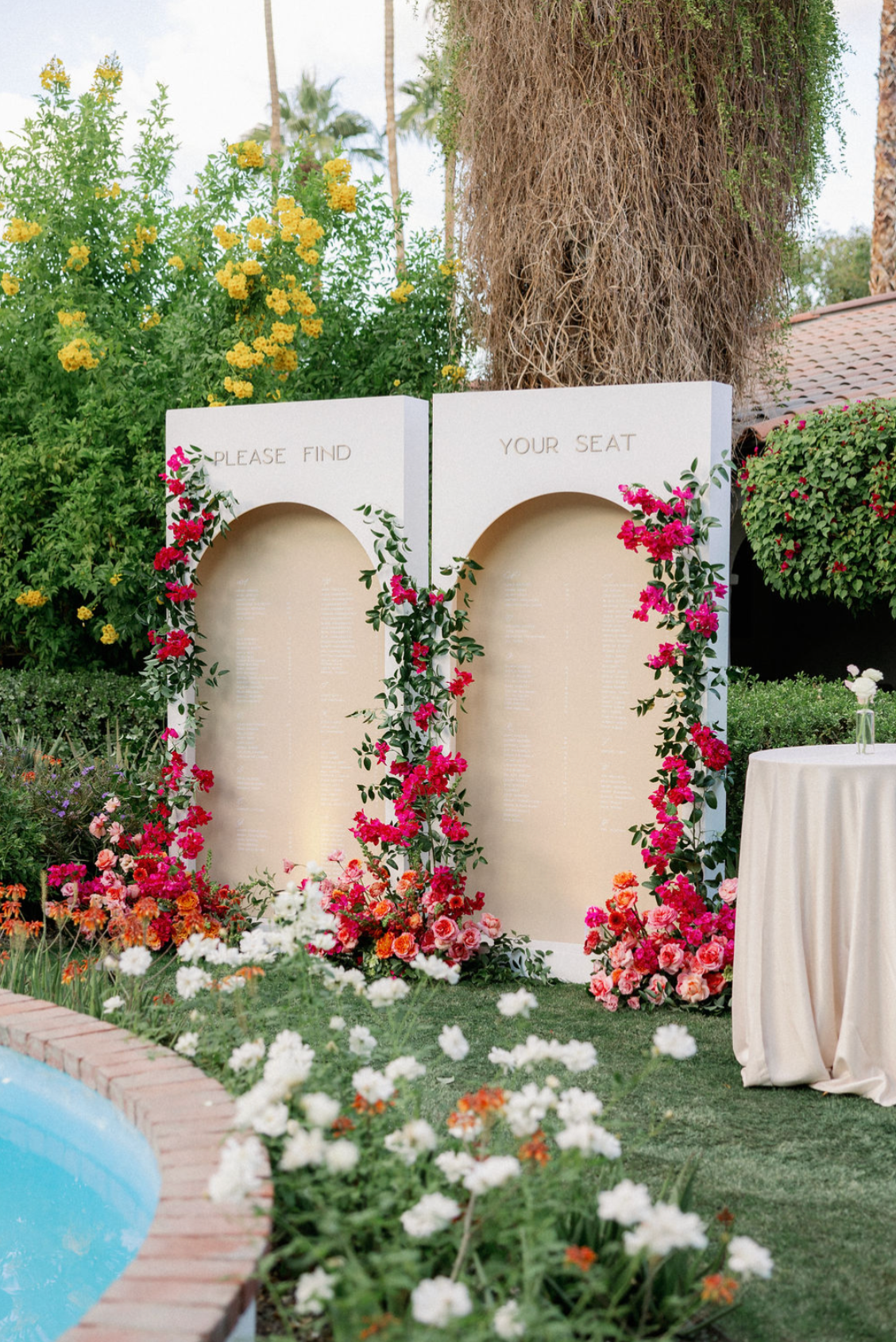 Custom Seating Chart for Weddings and Special Events