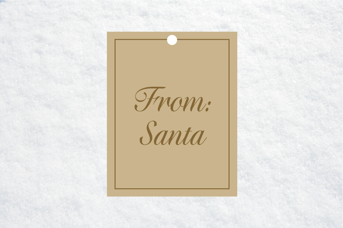 From Santa Gift Tag | Holiday Shop