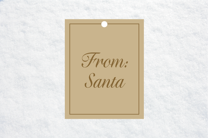 From Santa Gift Tag | Holiday Shop