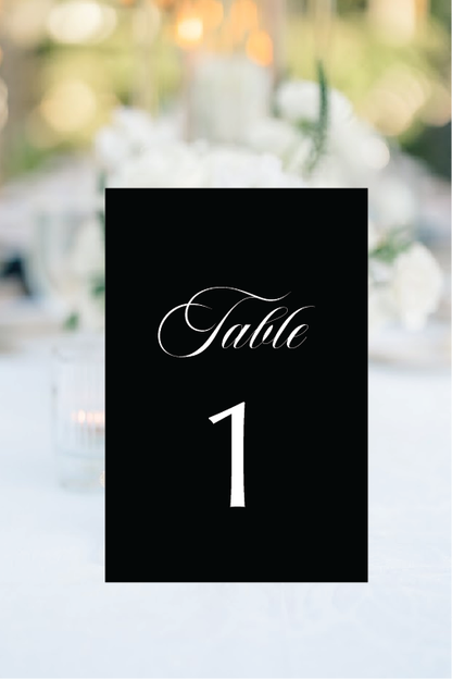 Table Numbers | Beverly Collection