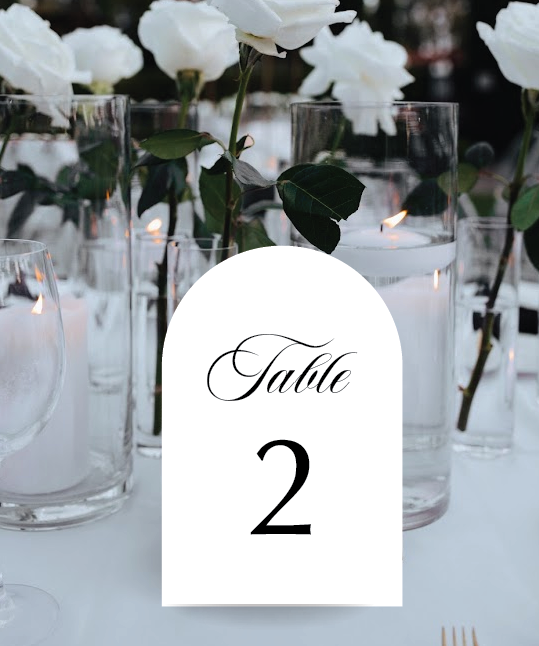 Table Numbers | Beverly Collection